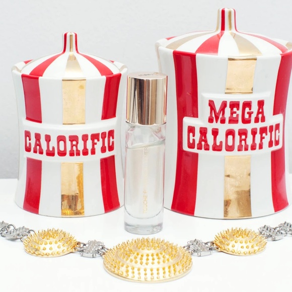 RARE Jonathan Adler CALORIFIC Vice Collection canister - Picture 5 of 5